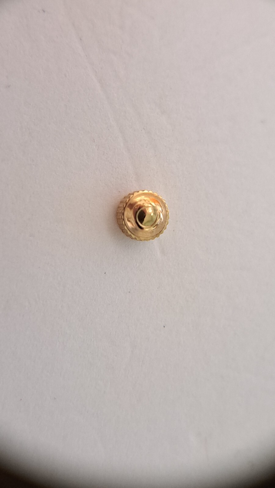 To fit OM CROWN Yellow 3.5mm x 2.0 tap 10 (0.90 thread) for watch repair/parts