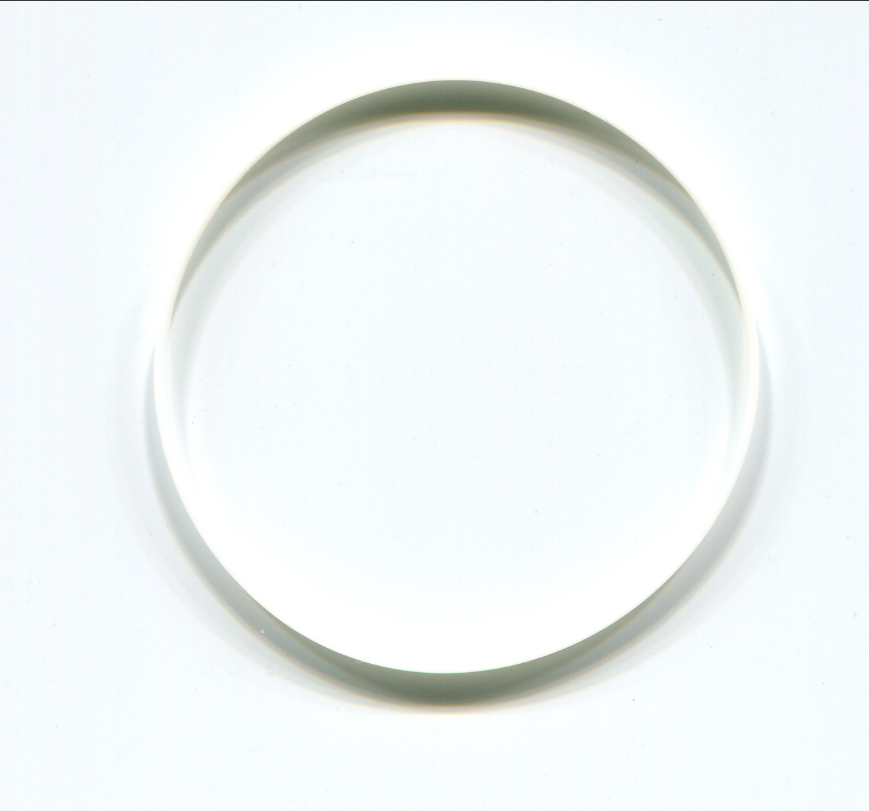 Breitling replacement 290.094 crystal gasket 35.6 x .56 x 1.7 mm White color #2