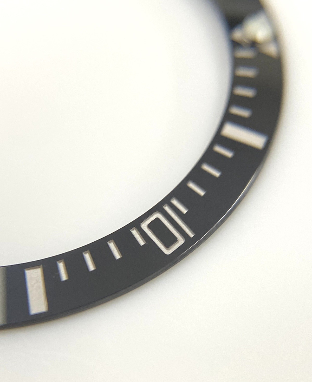 BLACK Ceramic Bezel Insert for Rolex 40mm Submariner 116610LN