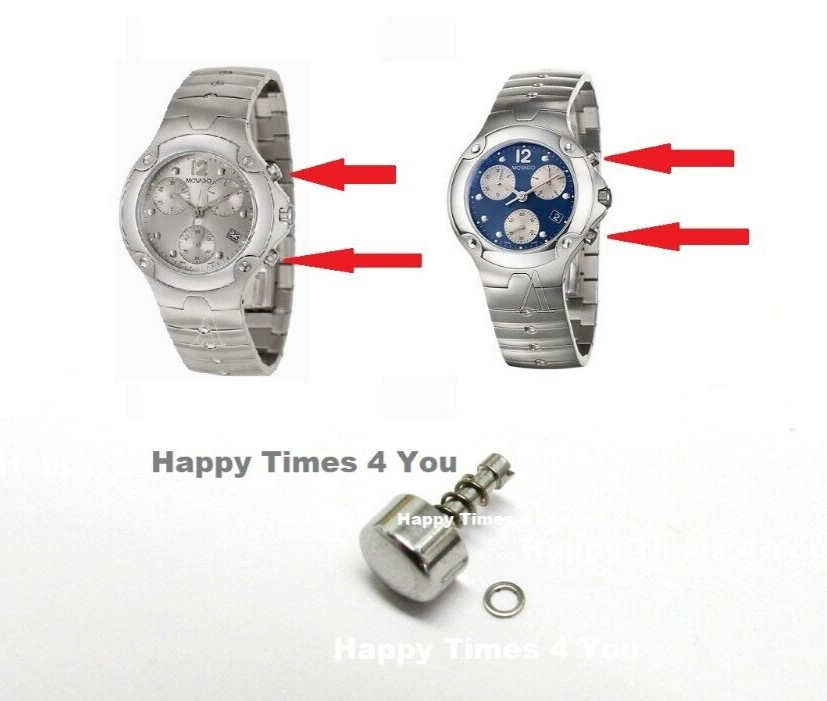 Movado SE Sport Chronograph Men’s Watch Push Button 84 C5 1892