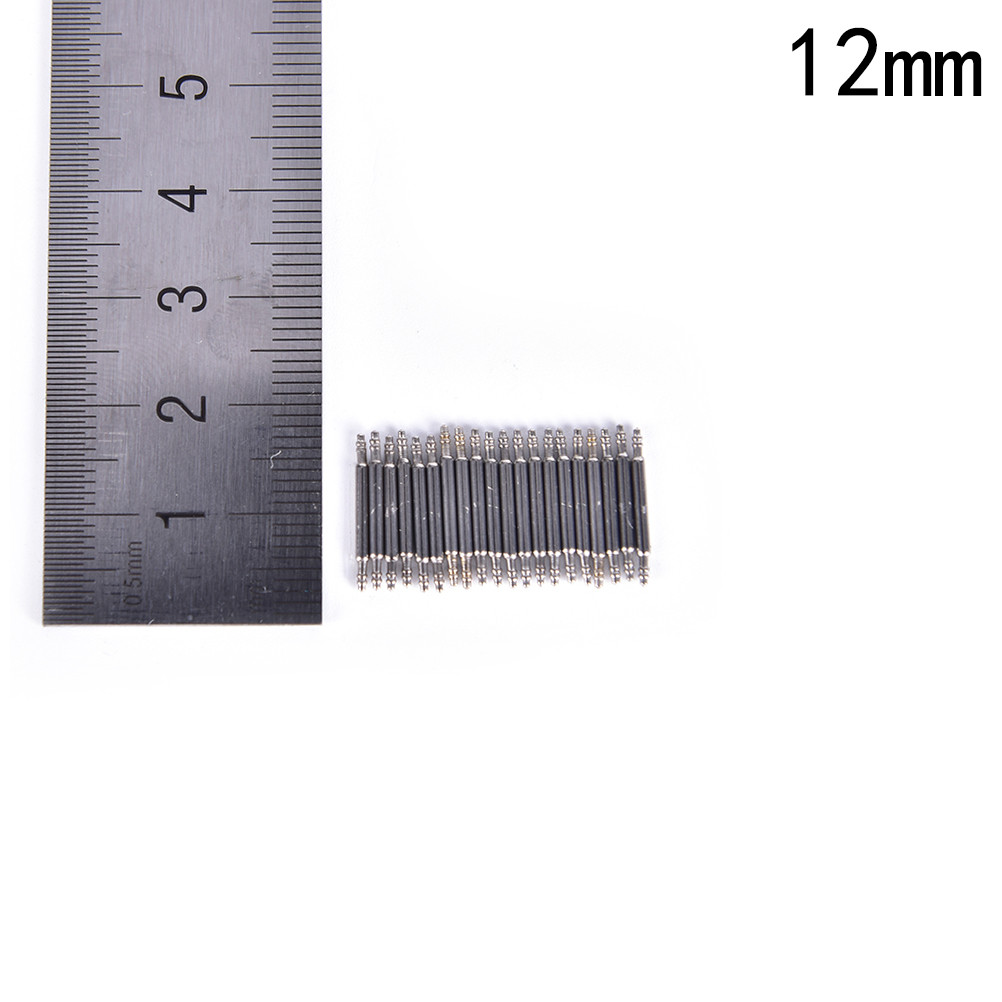 20PCS Stainless Steel Spring Bar Pins Link For Watch Band Strap Size 8-22m ao-UU