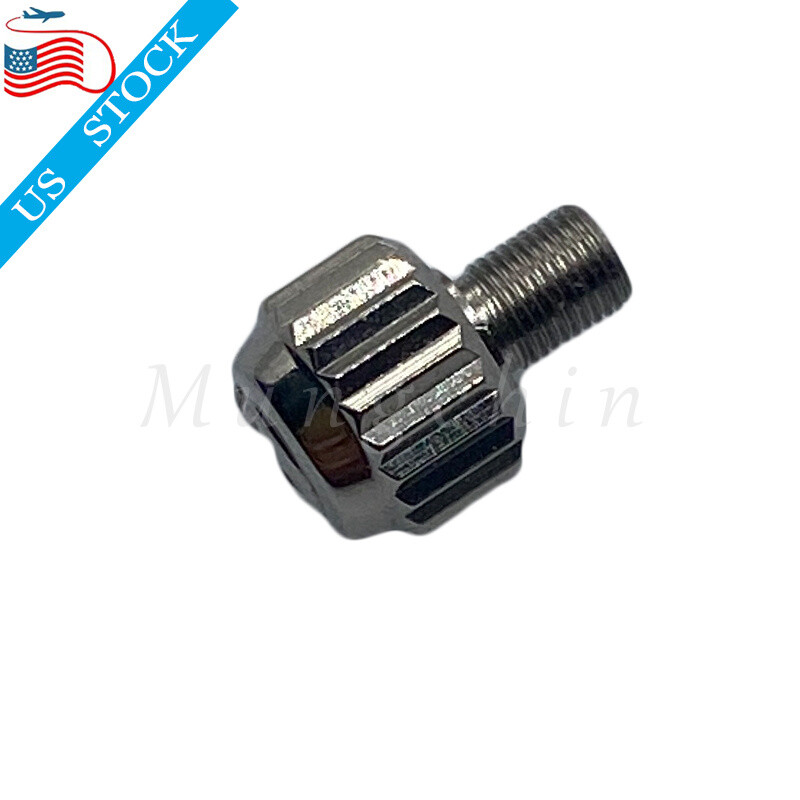 Replacement Steel Watch Crown For Omega Seamaster 300 2220.80.00 Watch
