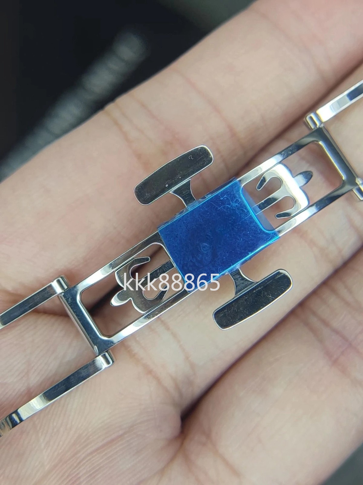 Replacement Steel Stretchable Buckle Fits Patek Philippe Nautilus 5712 5726 5811