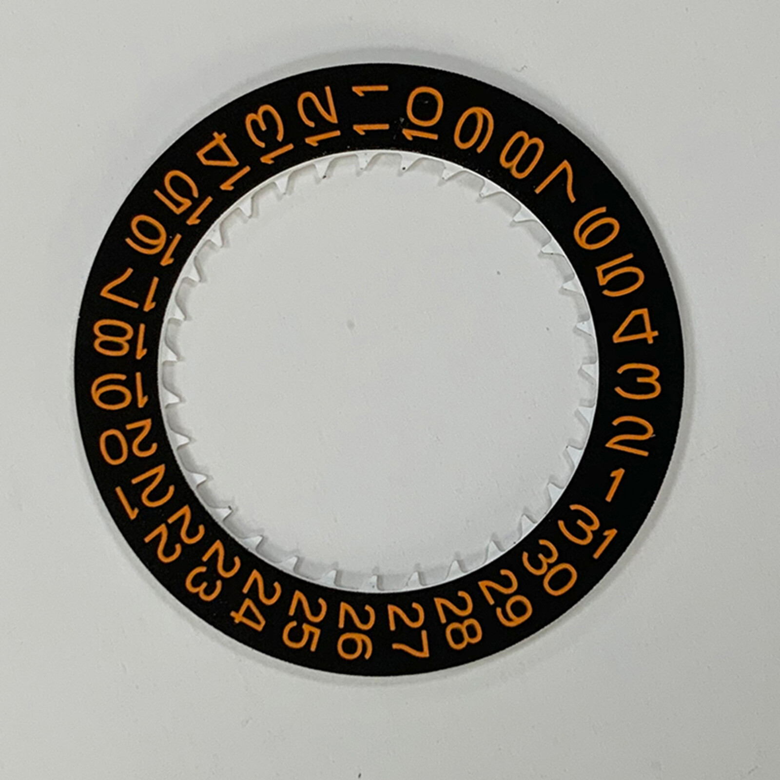 Watch Dial Calendar Ring No-luminous Watch Accessories For NH35 Movement