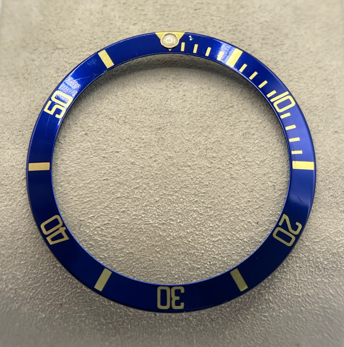 Rolex Submariner 16613 Bezel Insert Blue and Gold B315-16808-182-A1