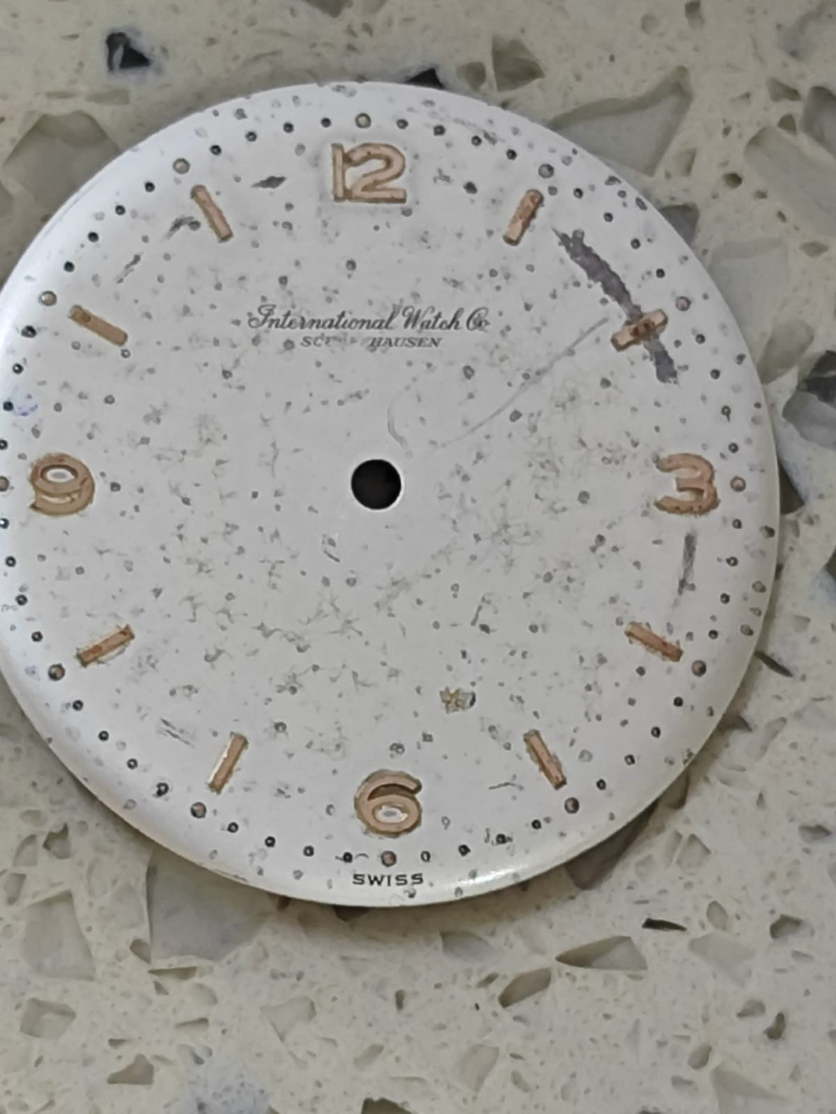 IWC Schaffhausen CAL C89 PART White DIAL – IWC C 89 USED