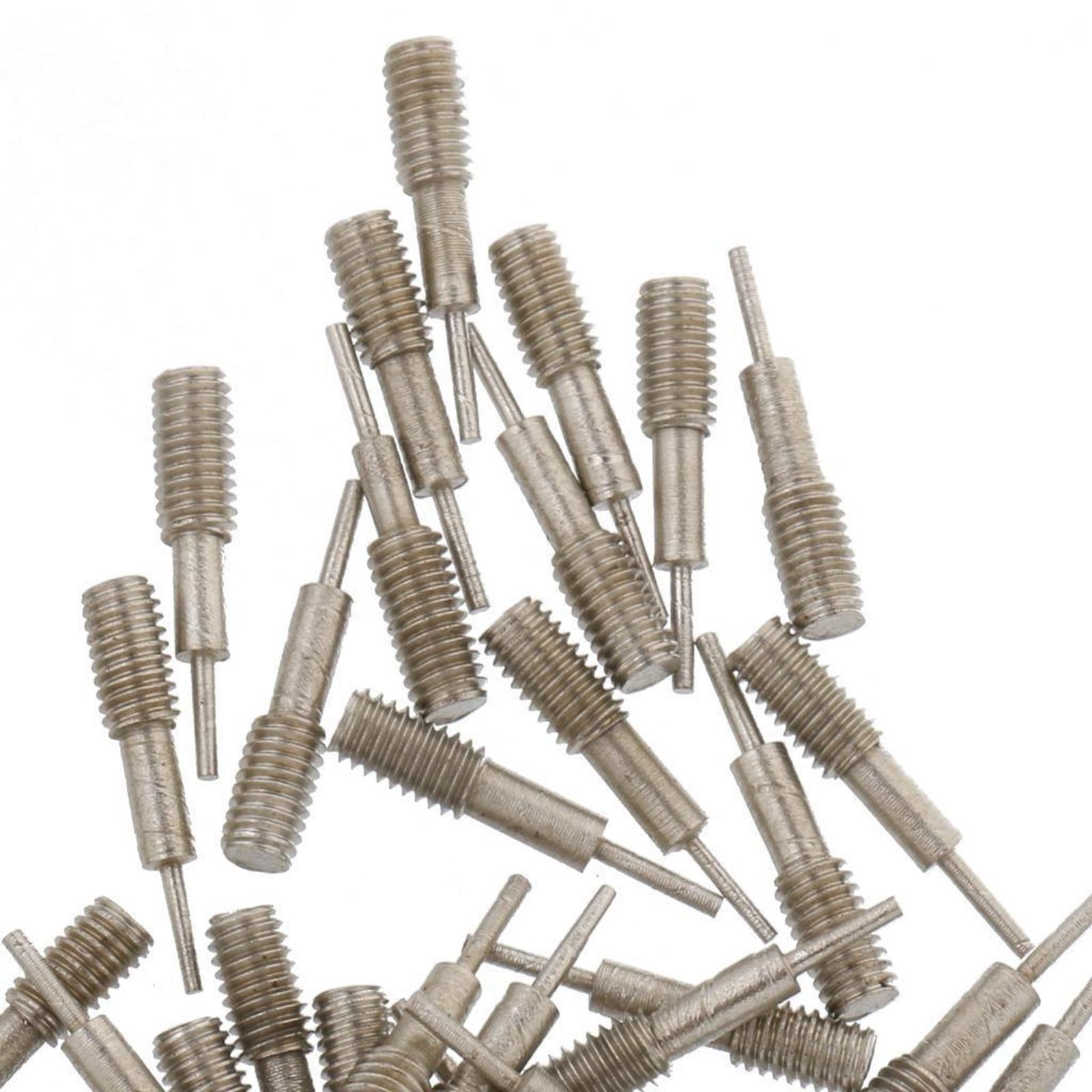 50pcs/Set Spare Pins for Watch Band Strap Link Remover Adjuster Repair Tool Kit