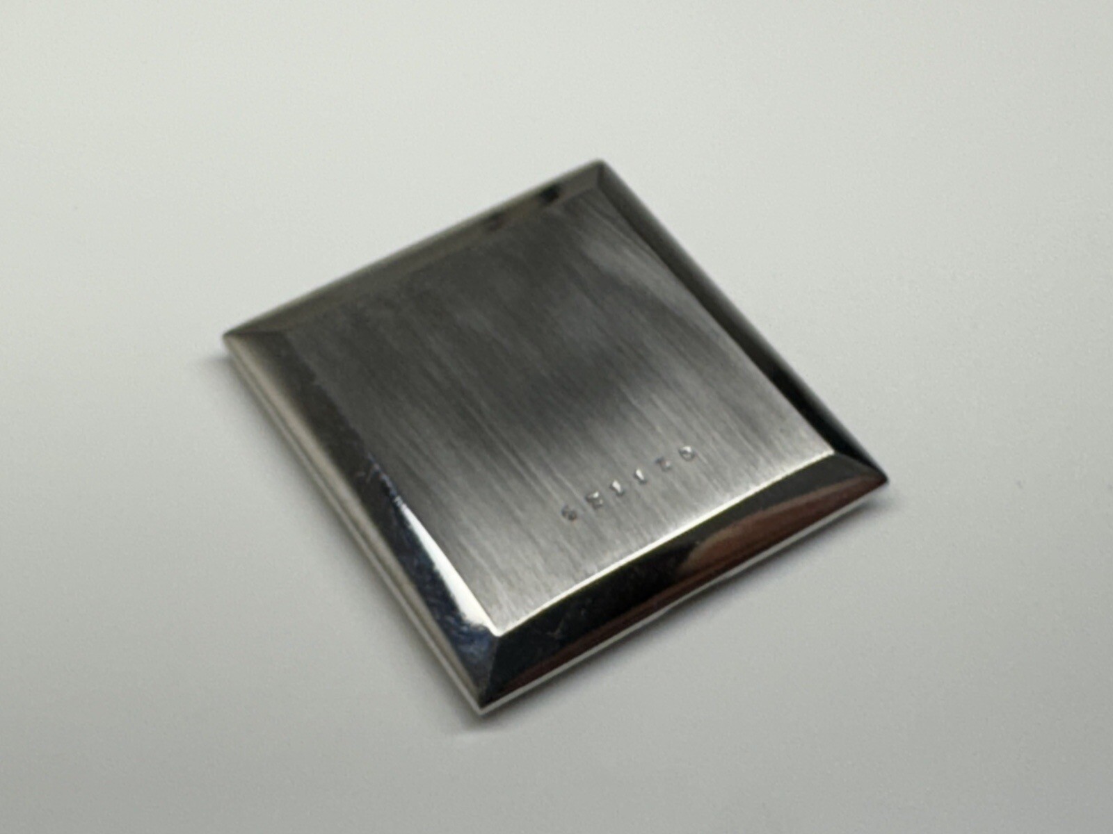 lecoultre stainless steel watch case back only