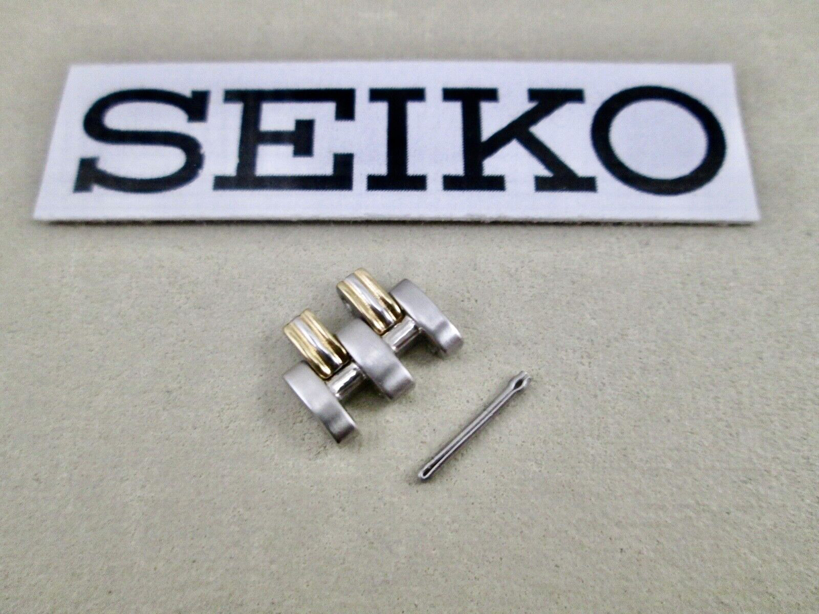 Seiko Le Grand lady’s two 2 tone stainless steel watch band link 11.5mm wide