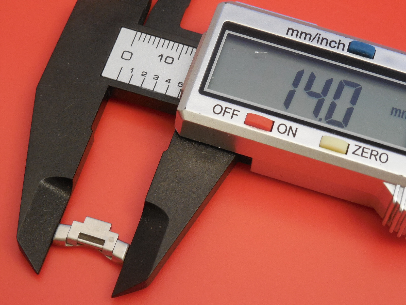 EBEL TUTONE STEEL CLASSIC WAVE 14MM SINGLE LINK UPDATED STRAP BAND BRACELET