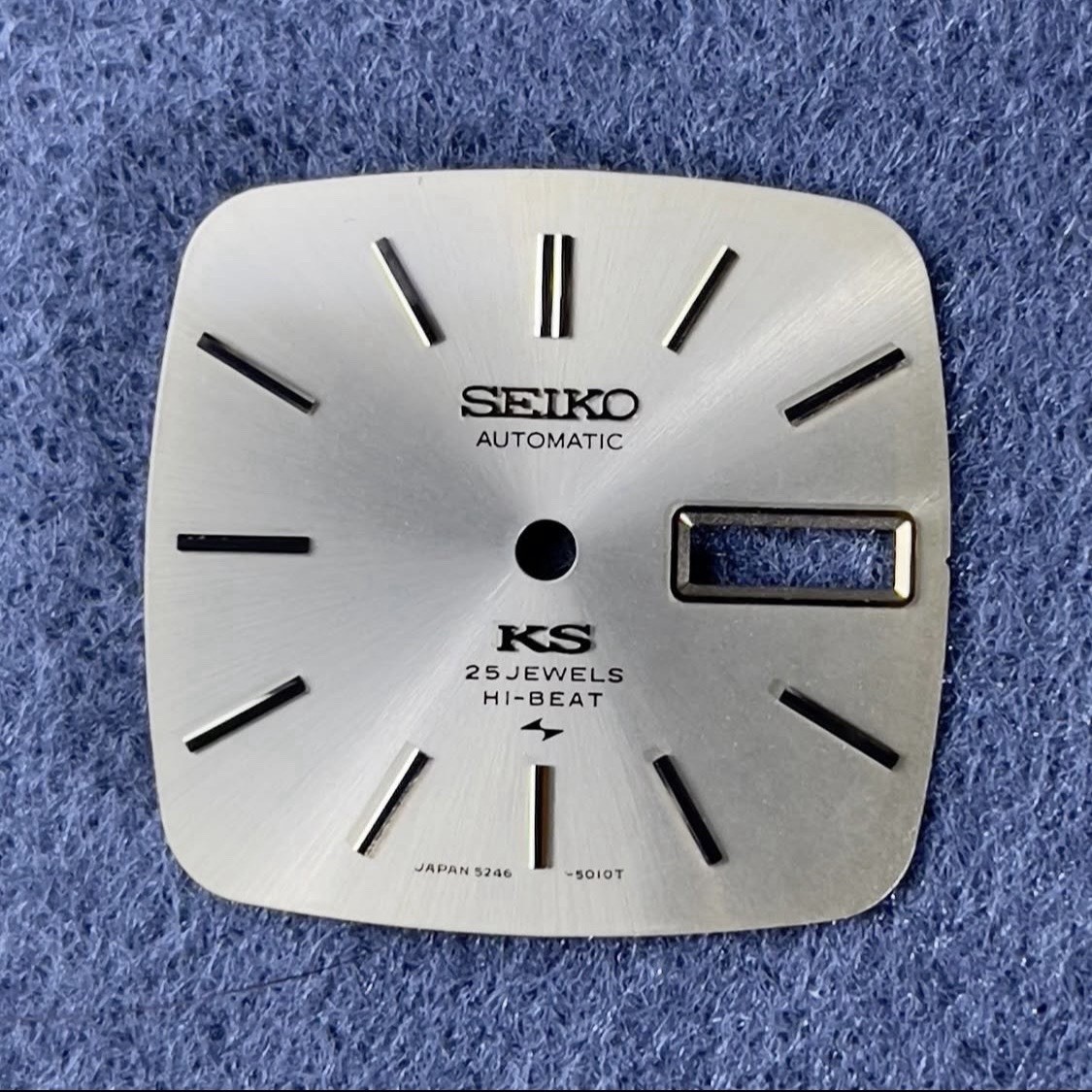 ORIGINAL NEW OLD STOCK DIAL FOR KING SEIKO 5246-5010 KS HI-BEAT GOLD