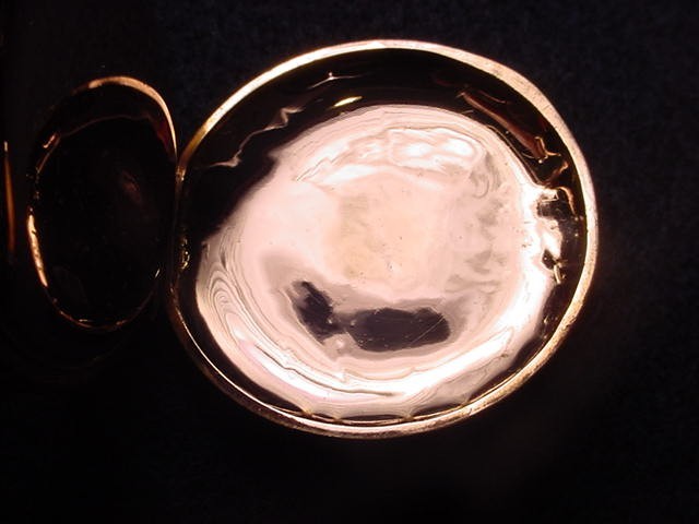 6 SIZE GOLDEN WATCH CASE CO GOLD PLATED HUNTING CASE POCKET WATCH CASE! #122