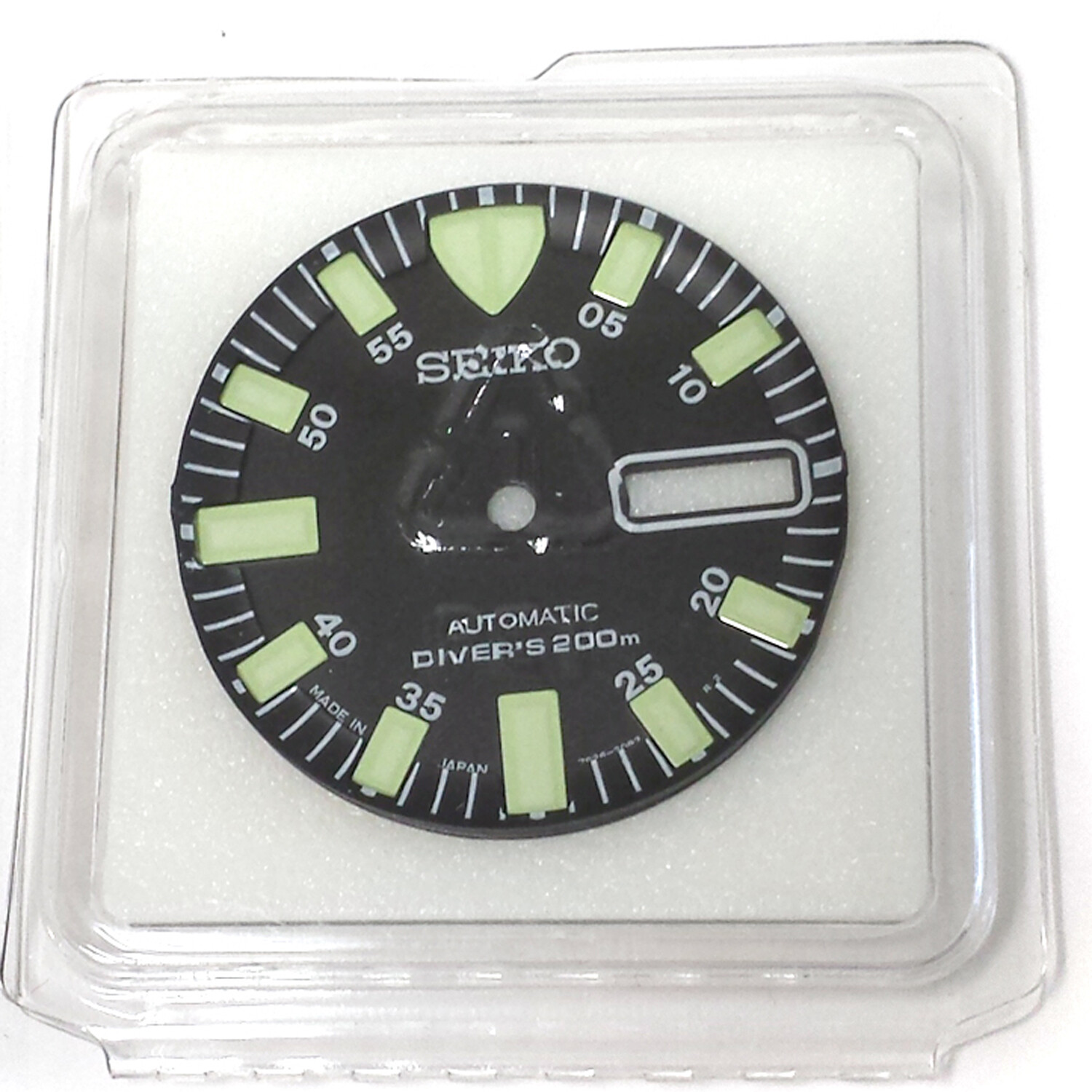 SEIKO Black DIAL for SKX779 with Green Luminous