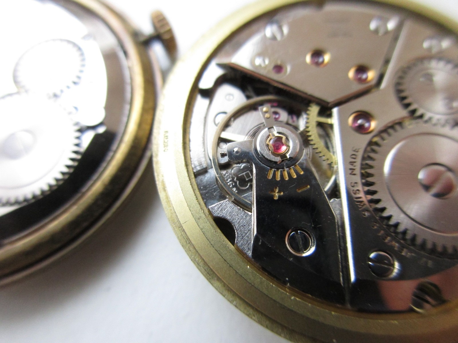 Peseux cal. 336N Swiss 17 jewels watch movements – running