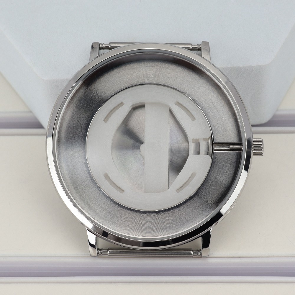 40mm Fashion Watch Case Ultra Thin 10ATM 316L Stainless For Miyota GL20 Movement