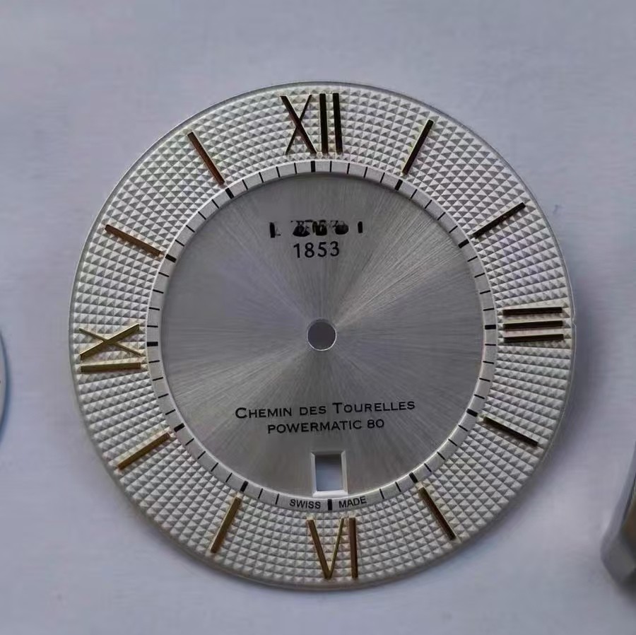 DIY Watch Part Kit 40mm Watch Case +Dial+Hands+Strap for T099407A Caliber 80