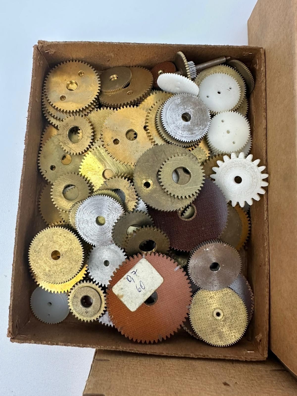 Large Lot Precision Gears – Brass & Steel Watchmaker / Clockmaker Parts 14-15kg