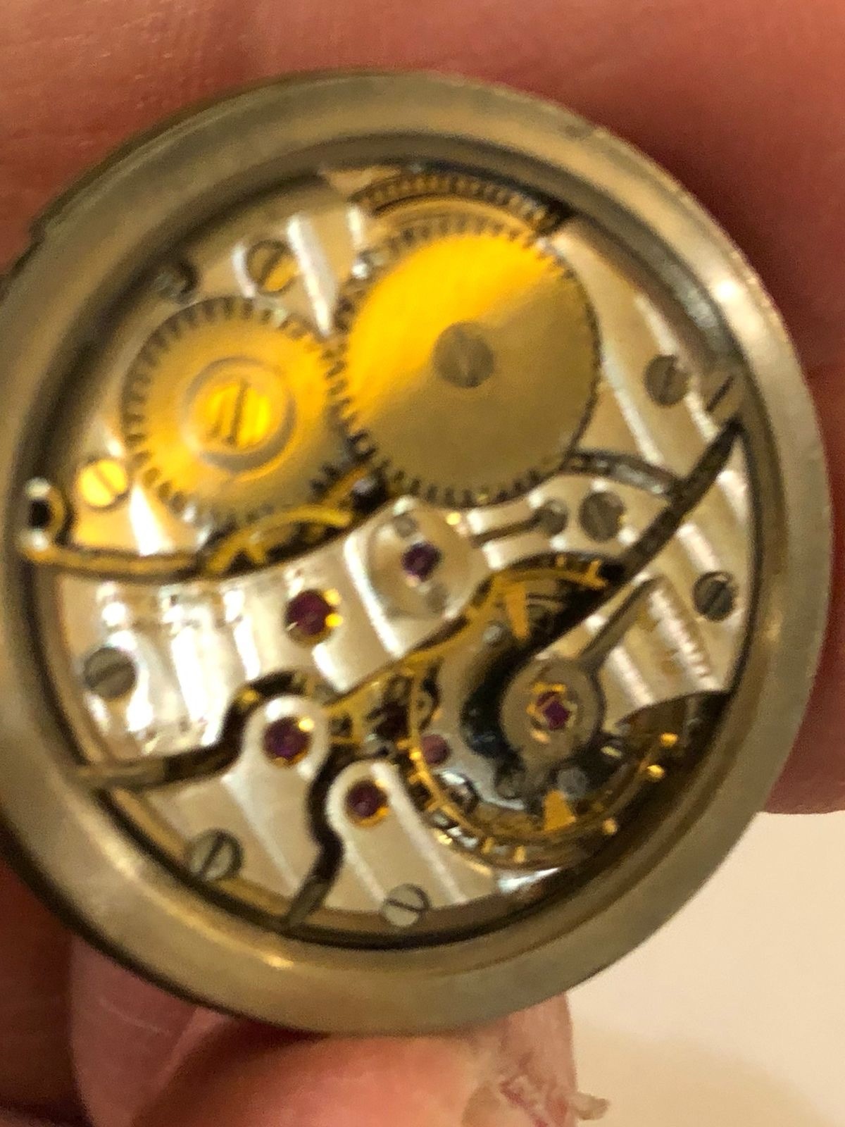 IWC Schaffhausen Cal C 89 Movement Good working plus dial