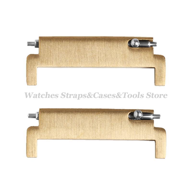 2pcs Watch Strap Adapters 20mm to 18mm 22mm Quick Release Spring Bar Pins Set