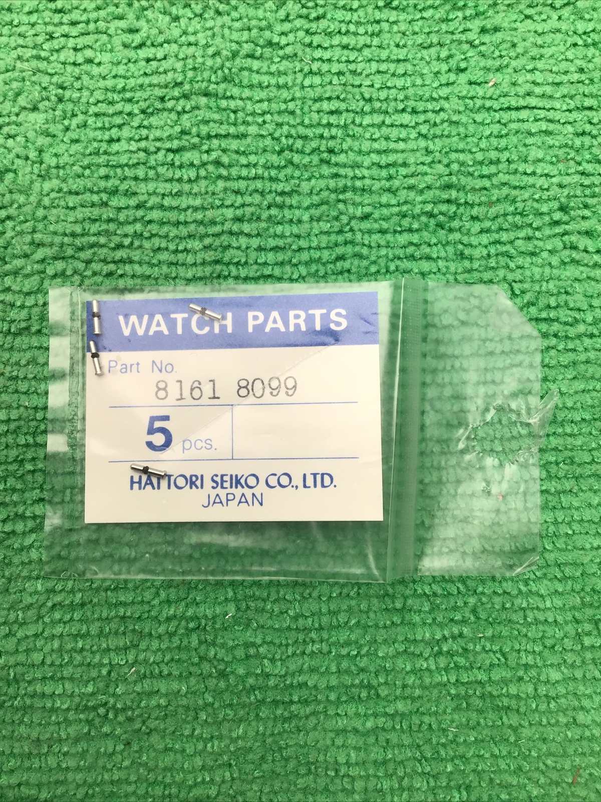 Genuine Seiko 8161 8099 Pusher Pin Watch Part (1 Piece)