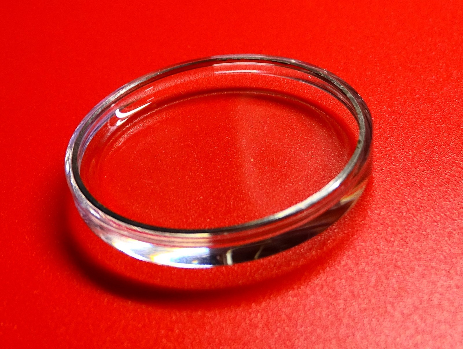 Diving Watch Glass Steel Chrome Ring Ø 23.0 Mm Height 4.6 Mm