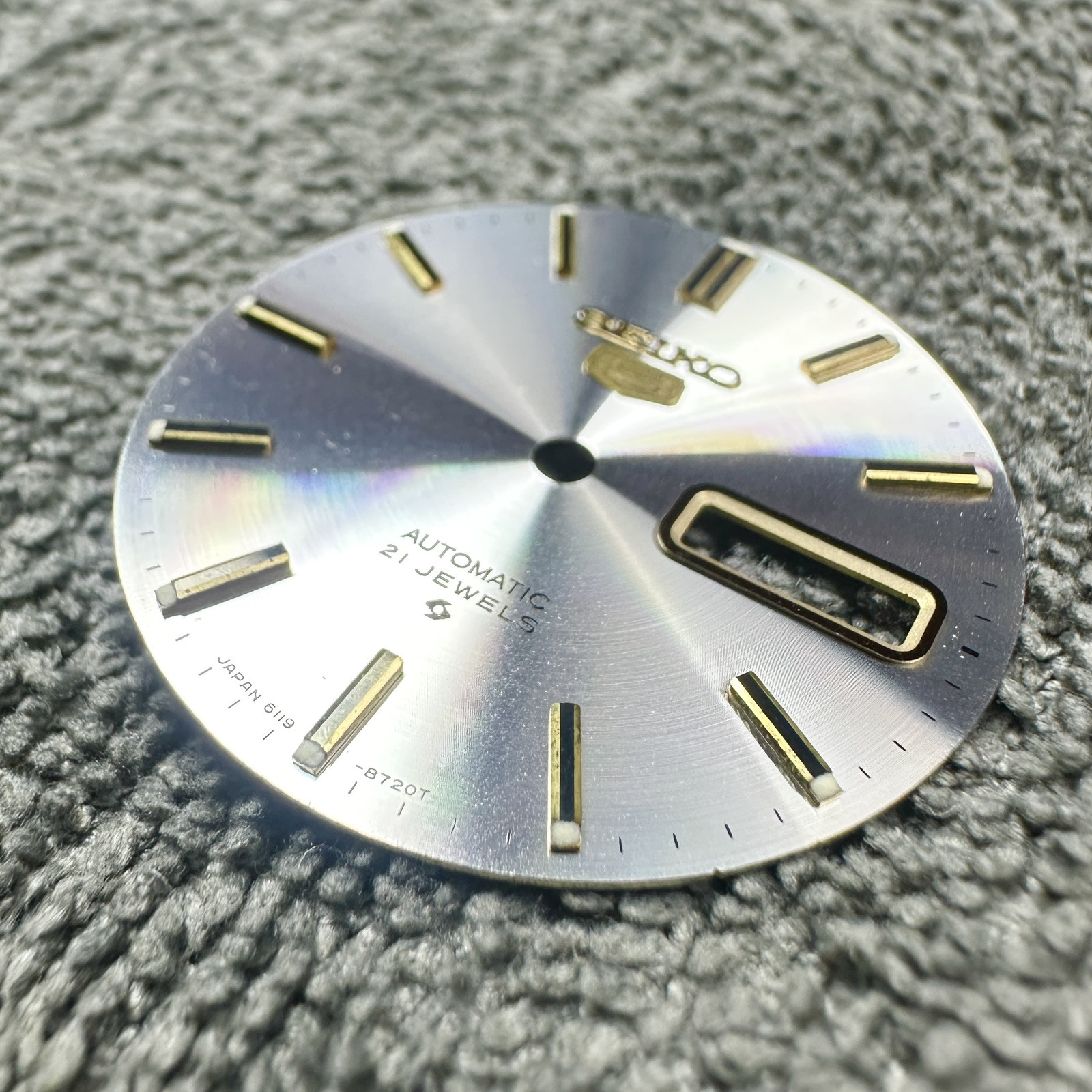 ORIGINAL NOS DIAL FOR VINTAGE SEIKO 6119-8550 6119-855A 6119-855B 6119-8590