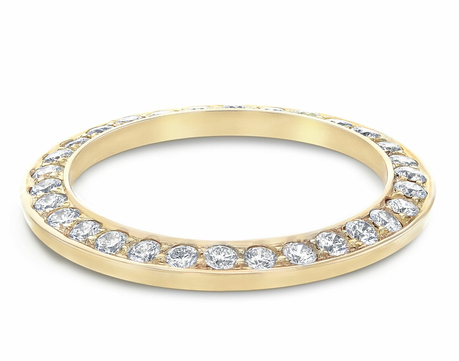 1.65CT BEAD CUSTOM NATURAL DIAMOND BEZEL FOR LADYS ROLEX 79173 79193 69068 69173