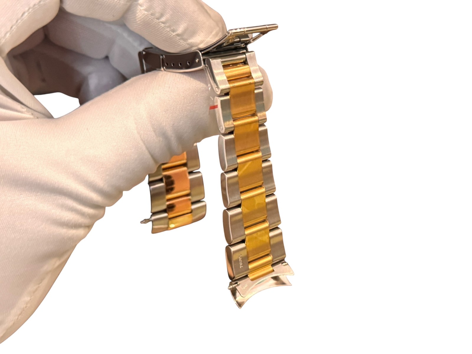 Used Steel/Gold Oyster Bracelet for Rolex (code 78393 T8) Steel Gold Bracelet