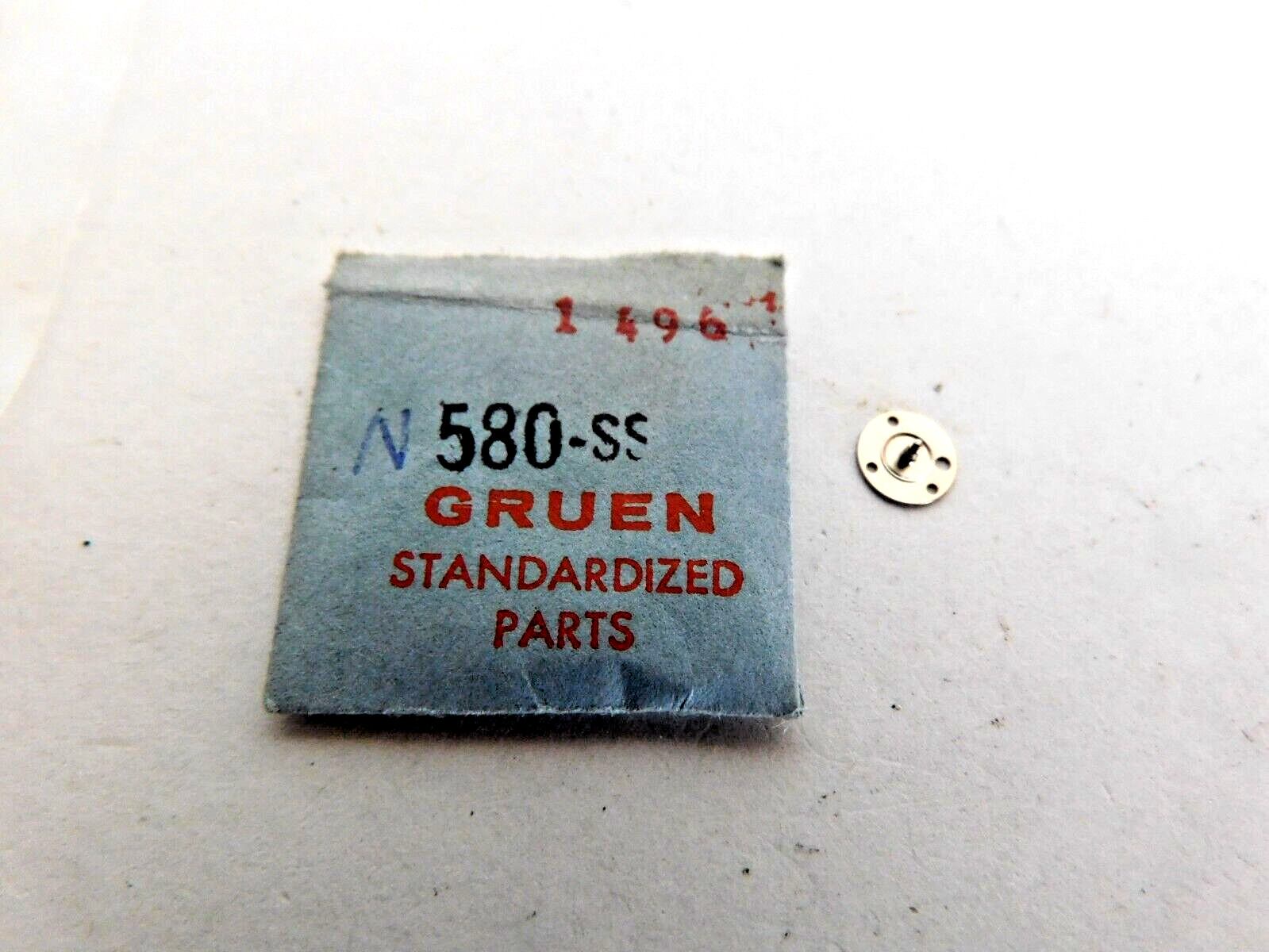 Gruen 580 SS Part # 496 Auto Part. New Old STock