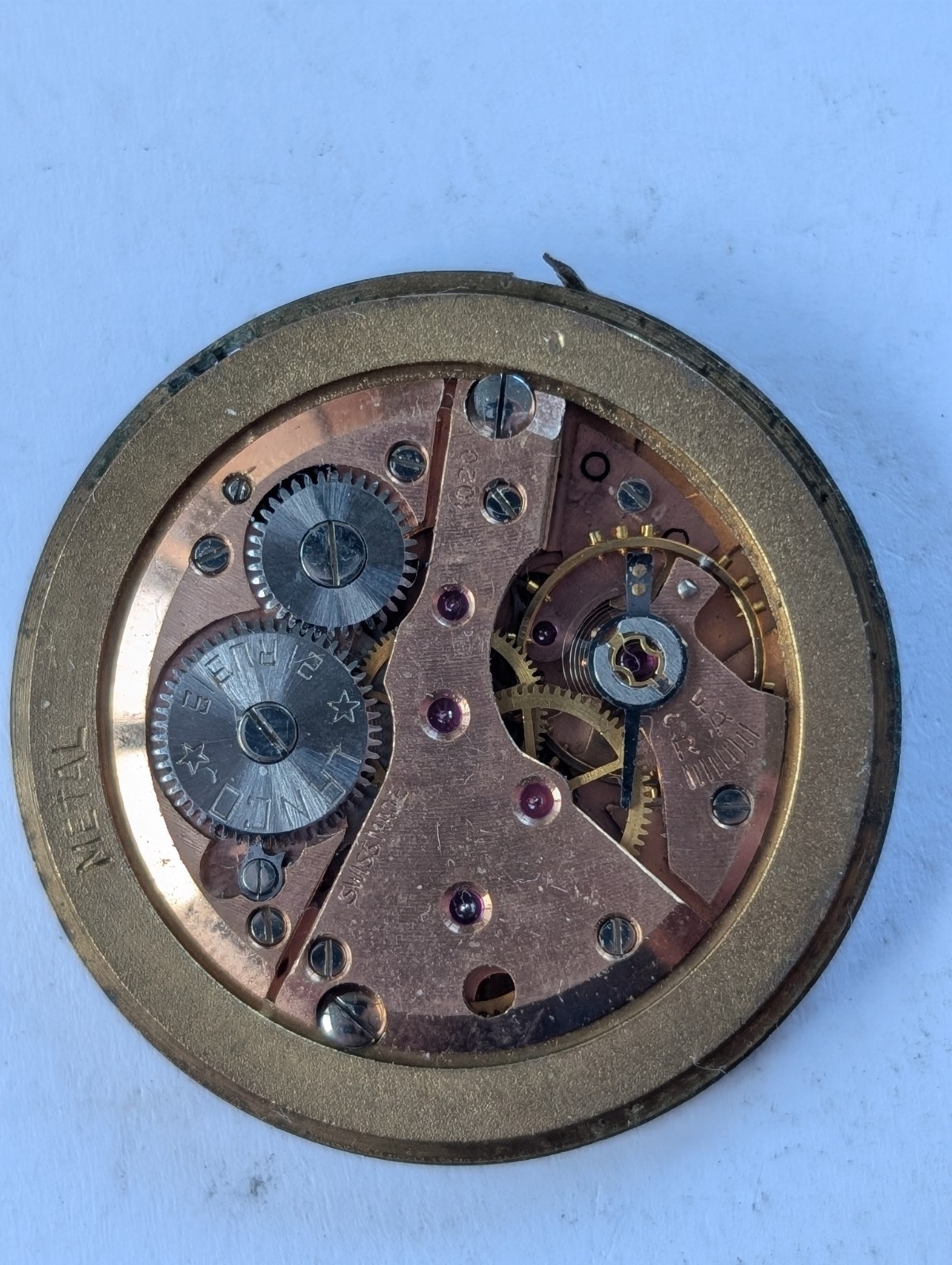 Vintage Lanco 1020 Mechanical Watch Movement (Spares/Repairs)