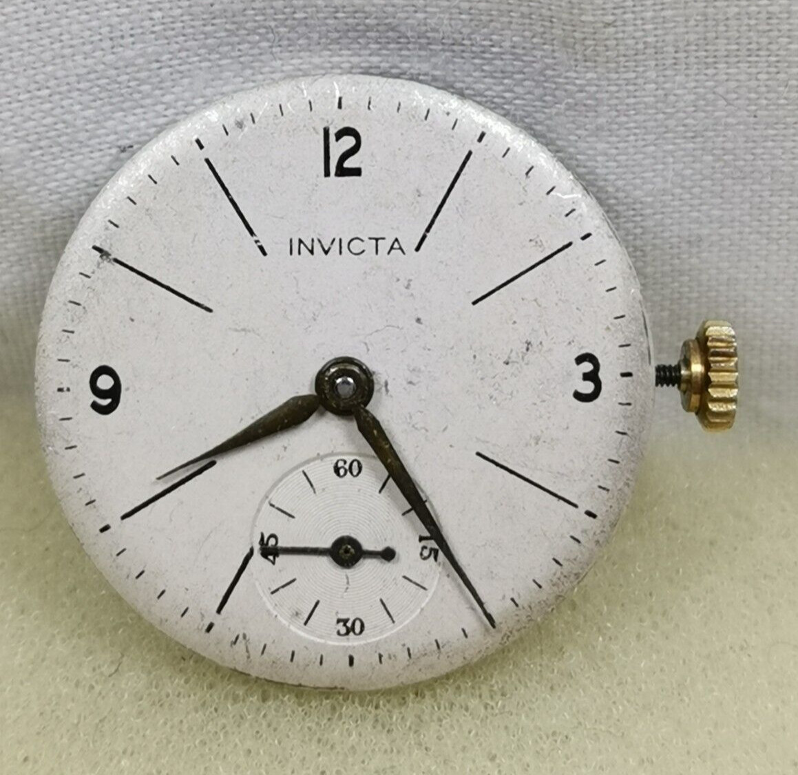Invicta 15j Cal. AS 984 Swiss watch Movement Spare parts or Repair!