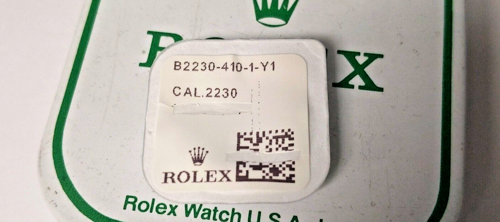 Original Rolex 2230 410 Escape Wheel-2235-410 FACTORY SEALED NEW ROLEX