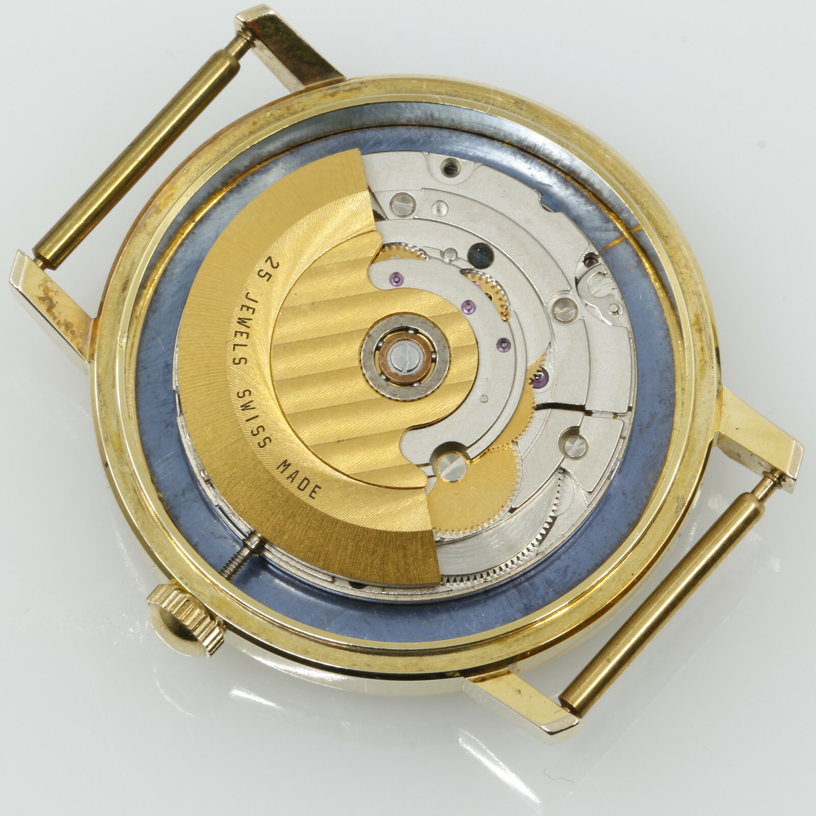 WATCH CASE S. STEEL Case back NOS it could fit ETA 2836-2, Antimagnetic