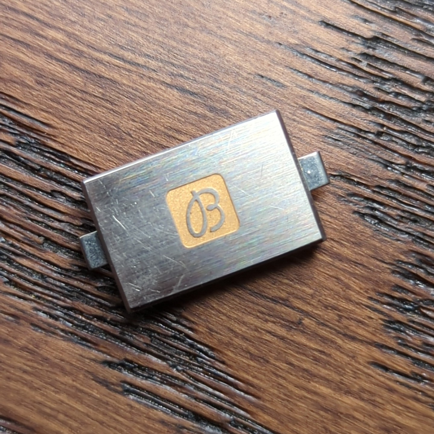 Breitling – Used Watch Bracelet Clasp Part for Unknown Bracelet 16mm (A48)