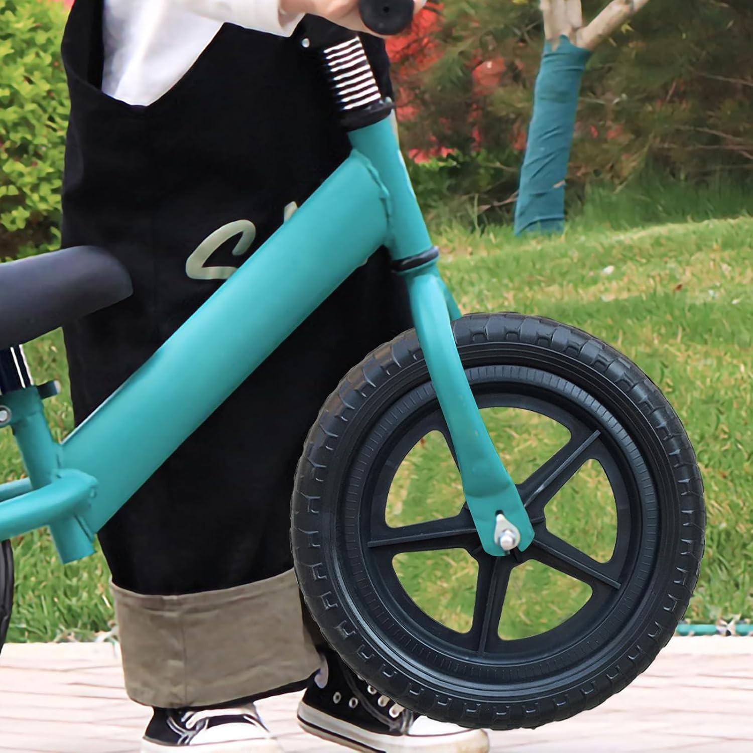 1 Pair 11 inch Balance Bike Replacement Wheel 11 Inch Non Inflatable EVA Foam…