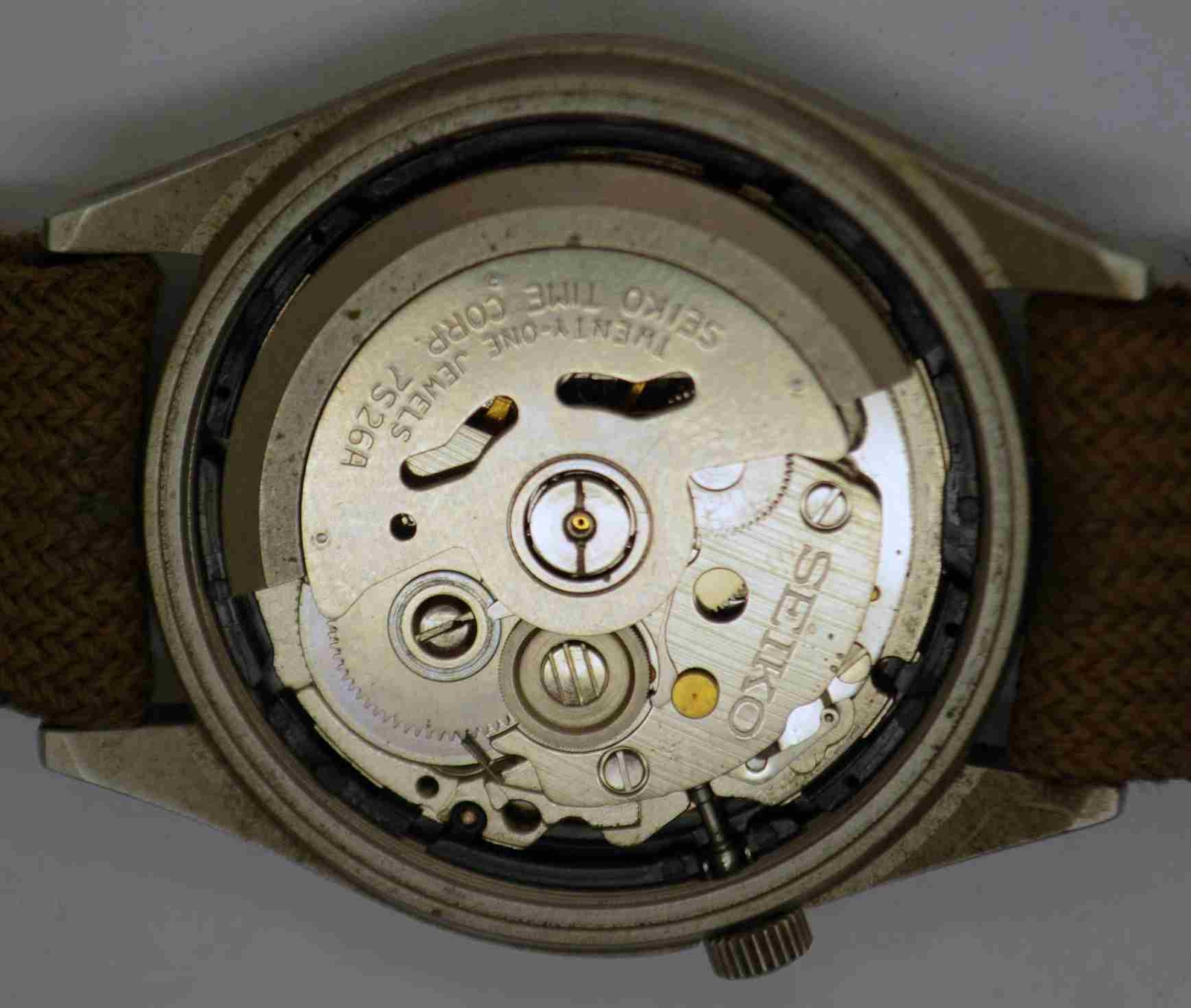 VTG SEIKO Military Style Steel Wristwatch. Ref: 7S26-00D0, Cal: 7S26S. For