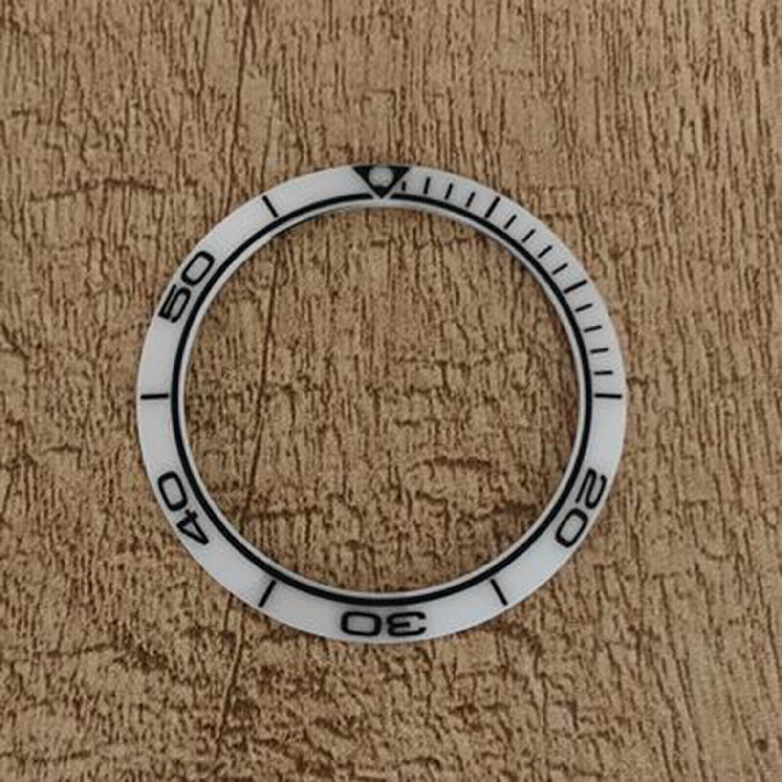 Outer 38MM Inner 30.5MM Watch Bezel Insert Luminous Beads Ceramic /Aluminum Ring