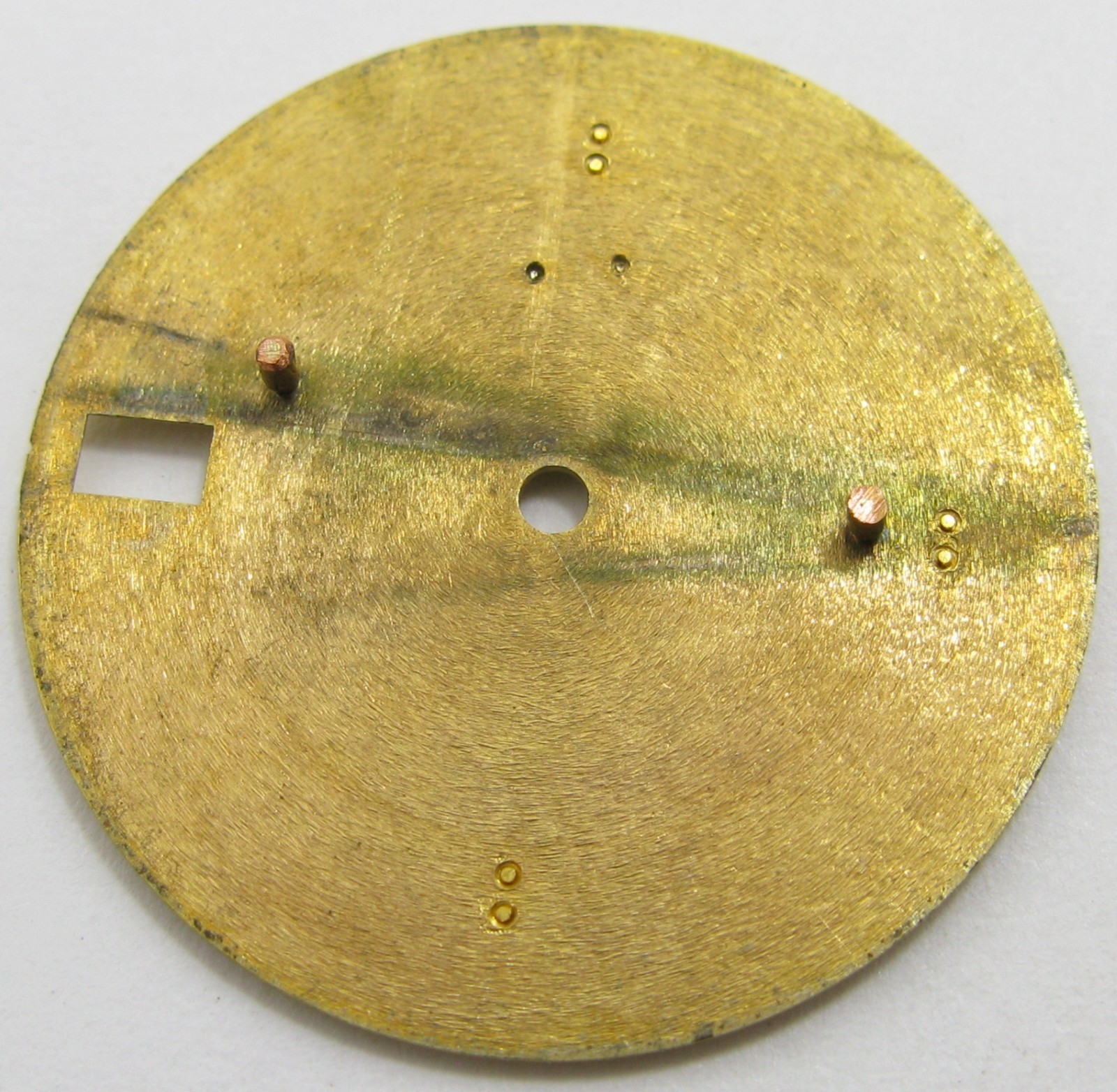 Mido 1117PC / 1117 PC 17 j. Watch part gild dial 29.3 mm Ocean Star powerwind