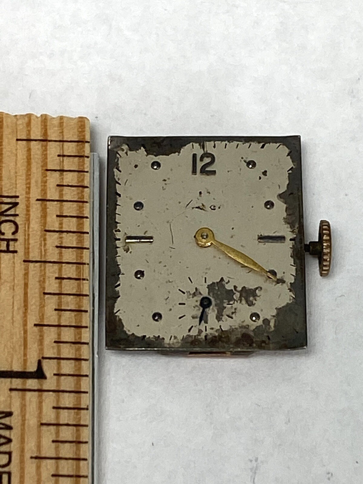 Omega Watch C Movement Parts 17 Jewels 1049 1380 Parts Repair