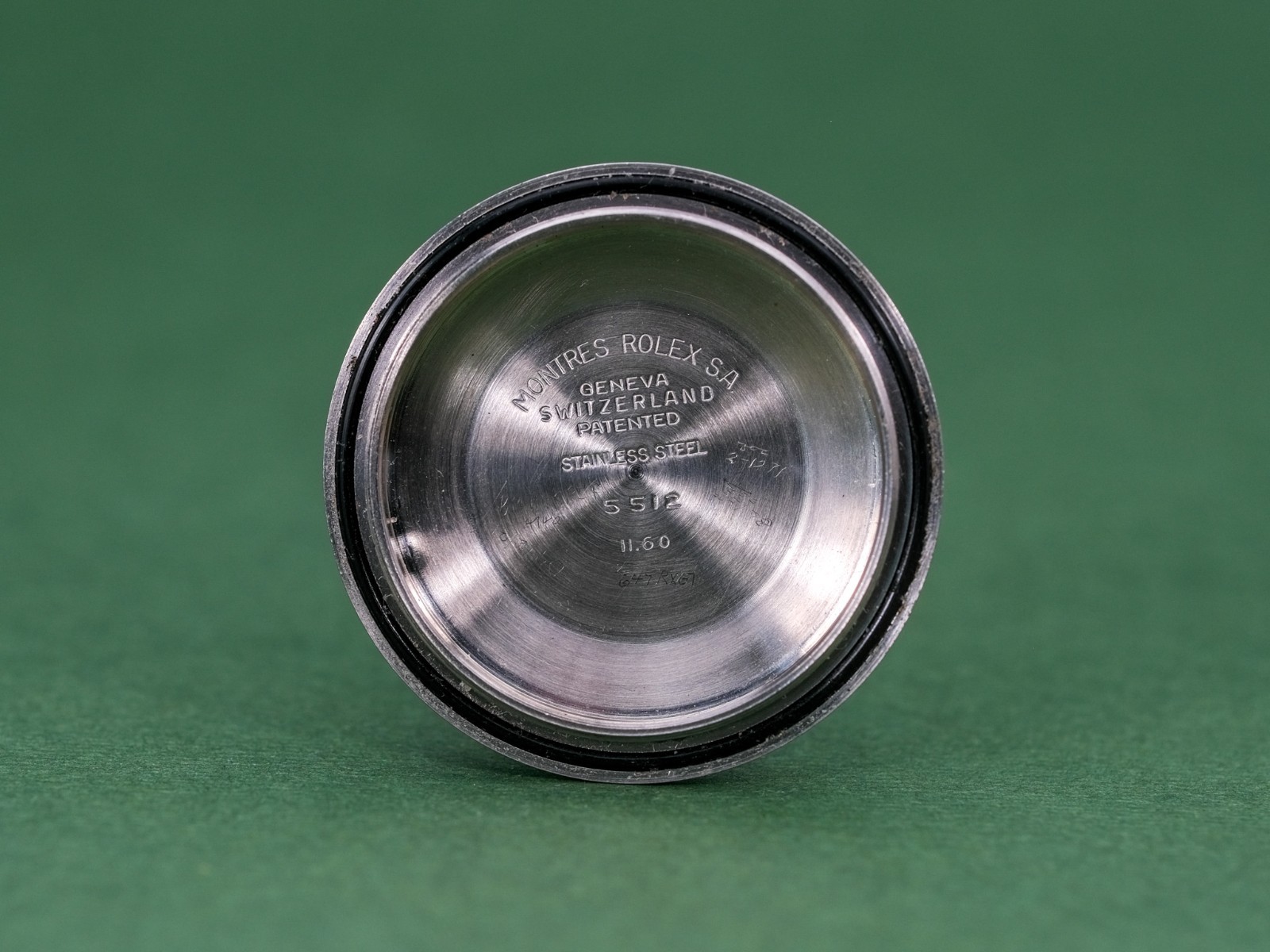Authentic 1960 Rolex 5512 PCG Case