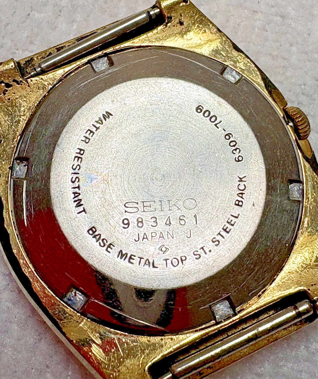 Vintage Seiko Workhorse Movement 6309-7008 All 3 One Money