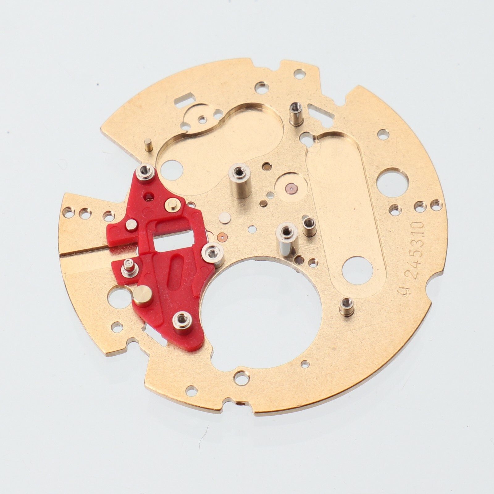 Genuine Bulova Accutron 2453.10 Watch Movement Pillar Plate Part 10.020 (G5D8)
