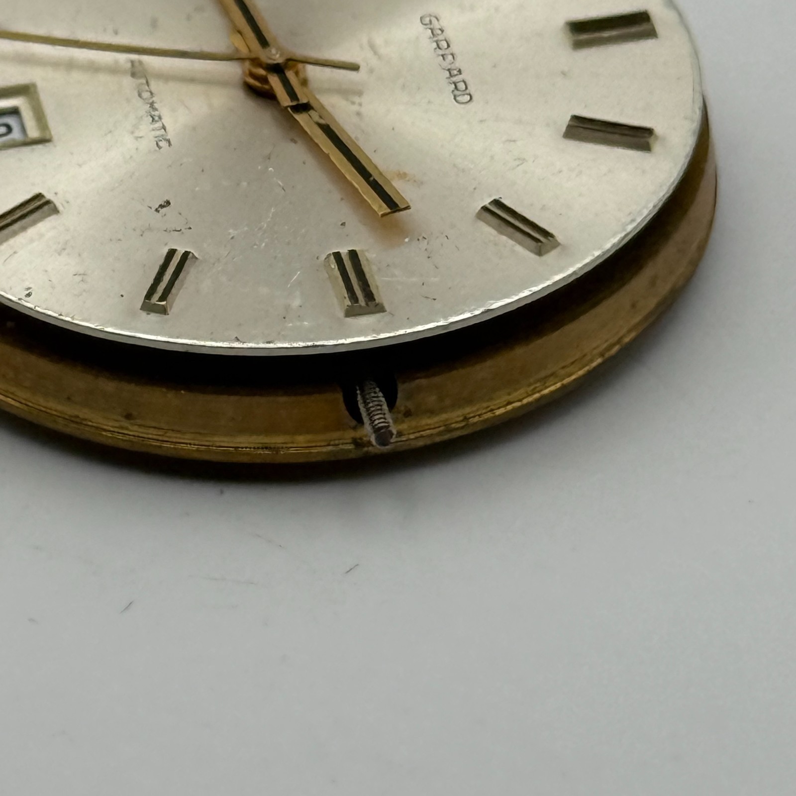 MSR S76/28 Watch Movement Garrard Date 21 Jewels Automatic Vintage Parts 30.4mm