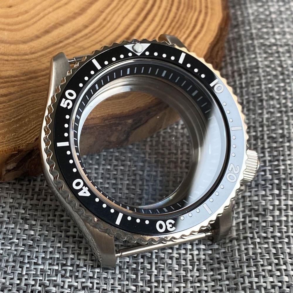 42mm Sapphire Glass Watch Case glass back Fit SKX 007 NH34A NH35A NH36 ETA 2824