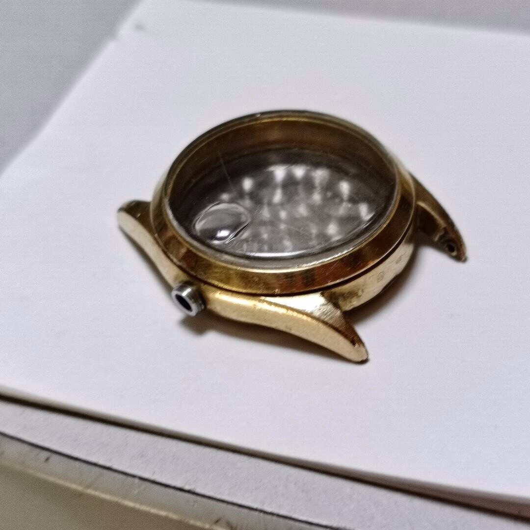 GENUINE COMPLETE CASE GOLDEN COLOR VINTAGE ROLEX 6466 BREVET 6239 40 MICRONS