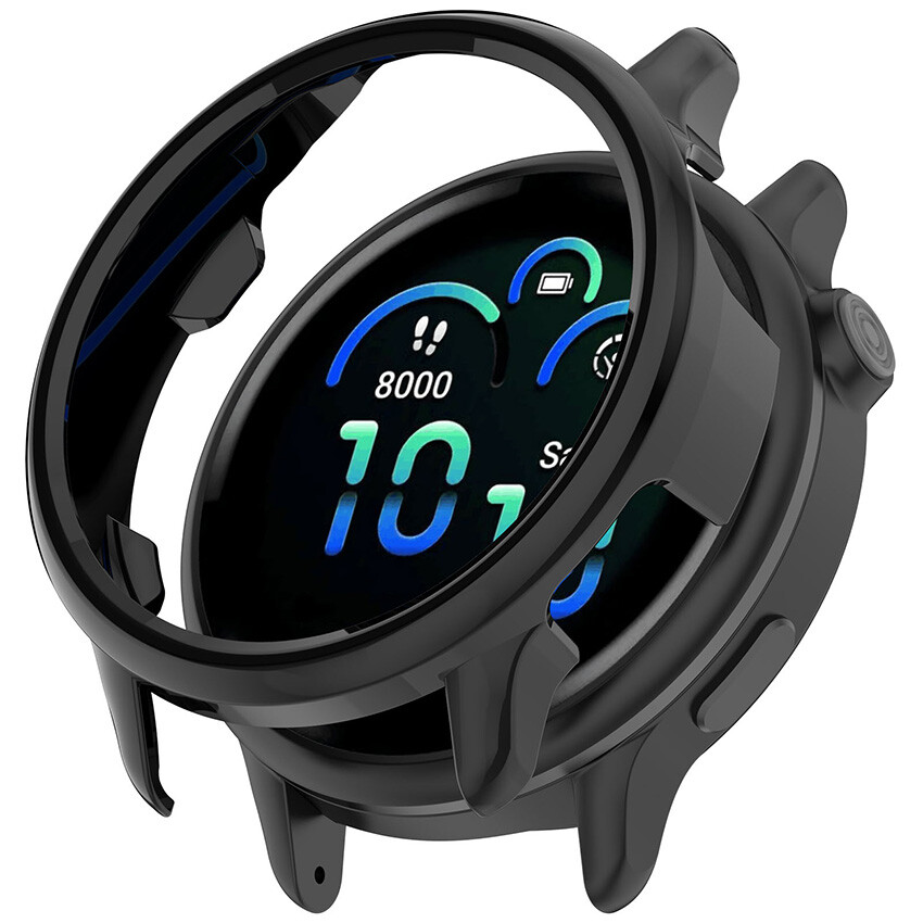 For Garmin vivoactive6 PC Skeleton Protective Bumper Case Shockproof Watch Cover