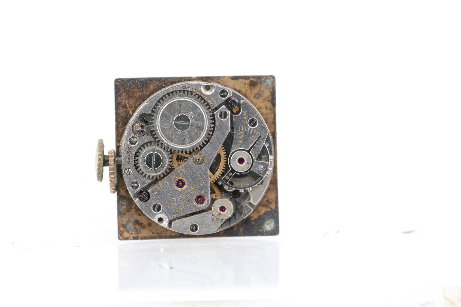 SEELAND SWISS 17j WRIST WATCH MOVEMENT, 19.67mm, GOOD BALANCE (A15)