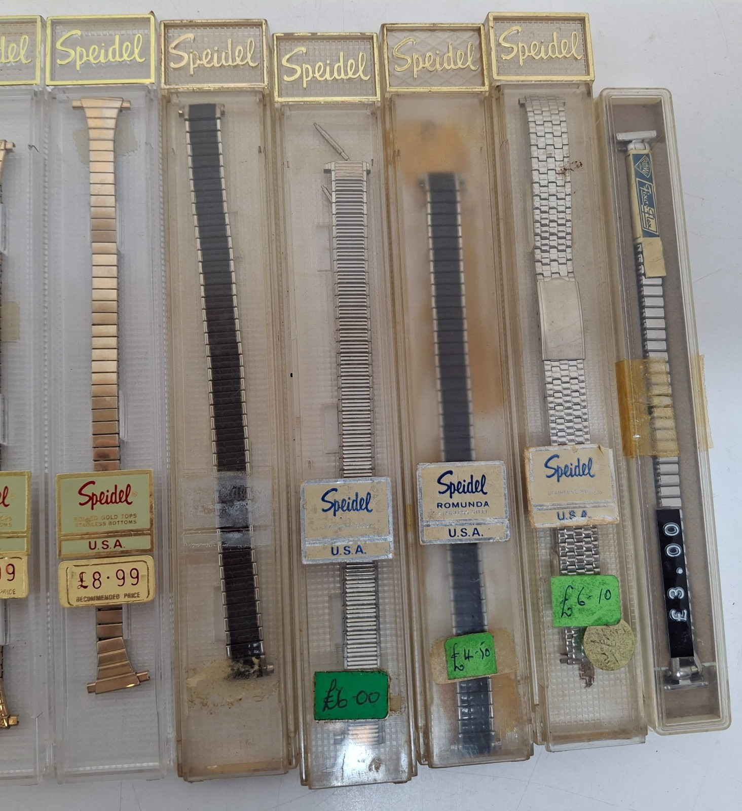 17 Ladies Watch Straps/Bracelets Mainly Speidel Stainless Steel – New Other