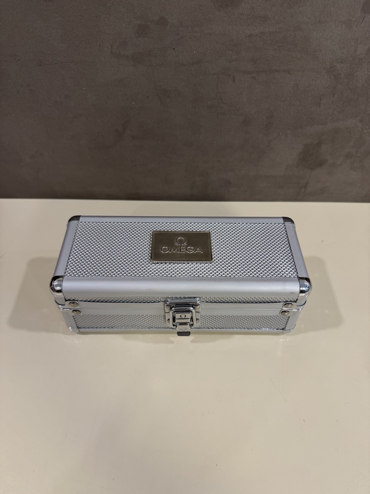 OMEGA Watch Care Kit Travel Case w/ Cleaning Cloth, Brush & Loupe