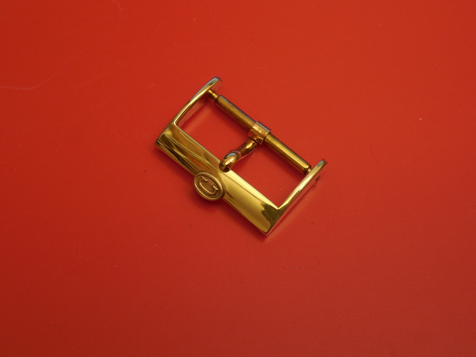 GENUINE CONCORD 20MM / 22MM GOLD TONE BUCKLE FOR LEATHER STRAP BAND BRACELET